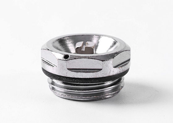 High Pressure 1/2 Inch Radiator Vent Plug Iron / Copper Material