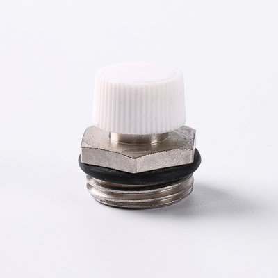 Heating System Radiator Auto Bleed Valve , Steam Radiator Air Vent 15 bar