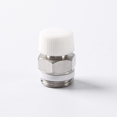 Heating System Radiator Auto Bleed Valve , Steam Radiator Air Vent 15 bar