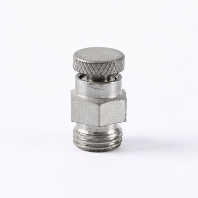 Heating System Radiator Auto Bleed Valve , Steam Radiator Air Vent 15 bar