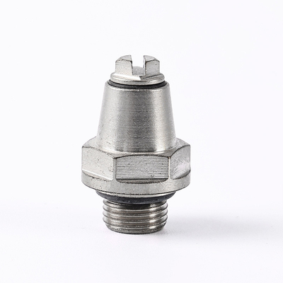 Heating System Radiator Auto Bleed Valve , Steam Radiator Air Vent 15 bar