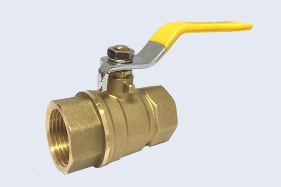 Full Port Brass Ball Valve 600WOG Chrome Plated Brass Ball Valve