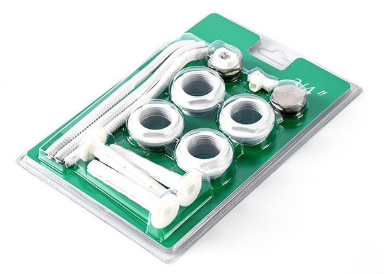 3/4 inch Set of Aluminium Radiator Accessories Kits with 3 brackets Packed in a Blister for Radiator