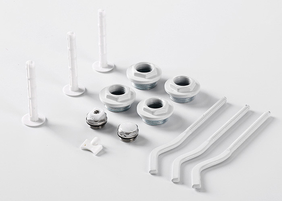 1×1/2" 1×3/4" Radiator installation Kit Accessories with hooks 13PCS in a Blister