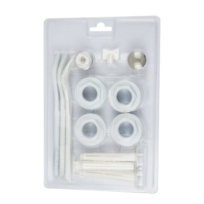 1×1/2" Radiator connection accessories kits 13 PCS in a Blister packing for radiator