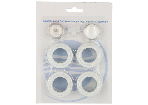 7 Pcs Radiator Fittings / Radiator Accessories Kit Color 9010 9016 White Paint