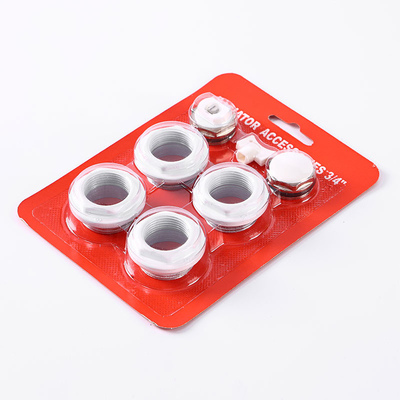 HVAC Systems Radiator Fitting Kit , 3/4" 7 Elements Radiator Core Mounting Kit