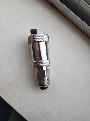 1/2 Inch Nickel Plated Brass Air Vent Polish Brass Pressure Relief Valve